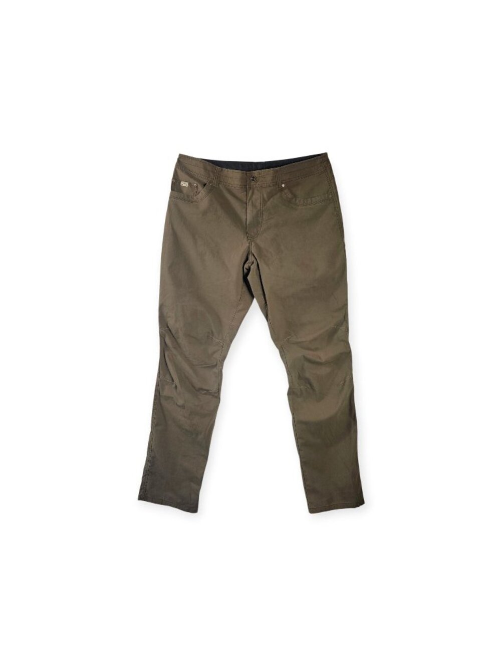 Kuhl Revolvr Rogue Mens Pants 38x34 Vintage Patina Dye Olive Hiking
